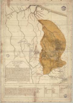 MAPA DOS LIMITES DE GOIS E MINAS